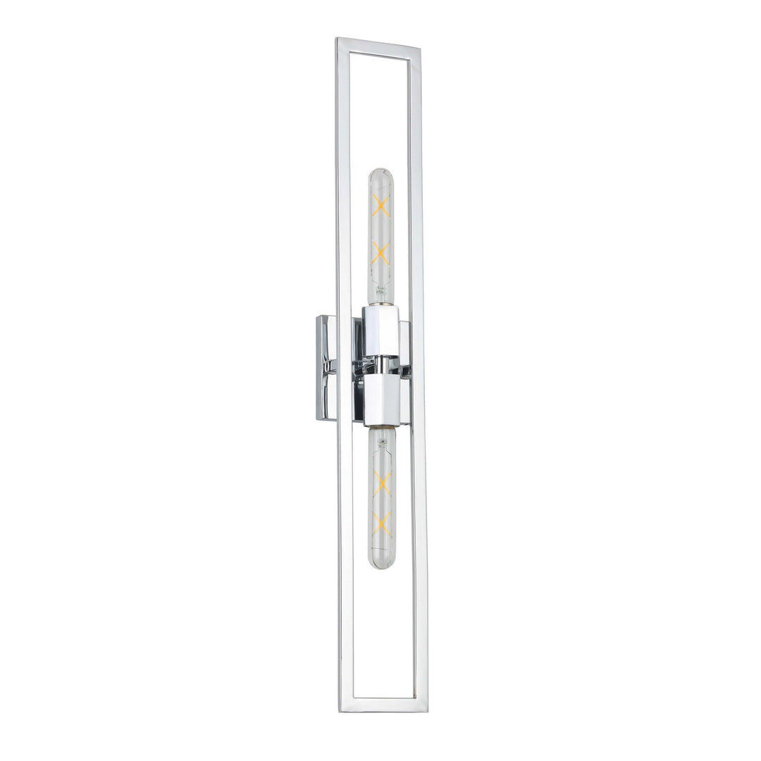 Wisteria Two Light Wall Sconce in Polished Chrome - available from The Lighting Shoppe, trusted by Canadian homeowners