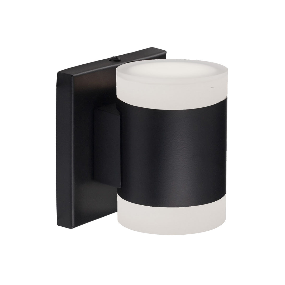 Wilson LED Wall Sconce in Matte Black - available from The Lighting Shoppe, trusted by Canadian homeowners