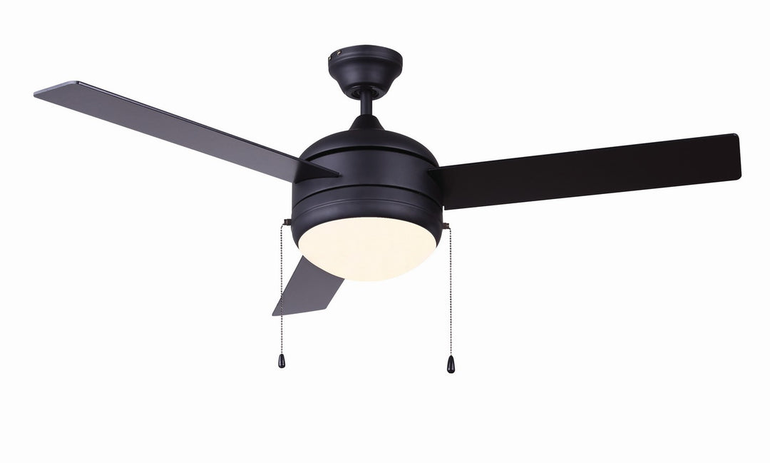 Calibre Iii 48"Ceiling Fan in Black - available from The Lighting Shoppe, trusted by Canadian homeowners