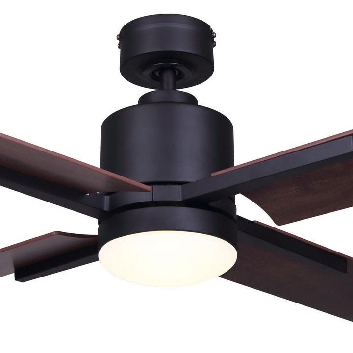 Canarm Canada - CF52LOX4BK - 52" Ceiling Fan - Loxley - Matte Black