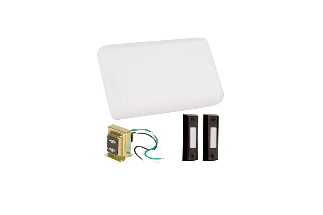 Builder Chime Chime Kit in White - available from The Lighting Shoppe, trusted by Canadian homeowners