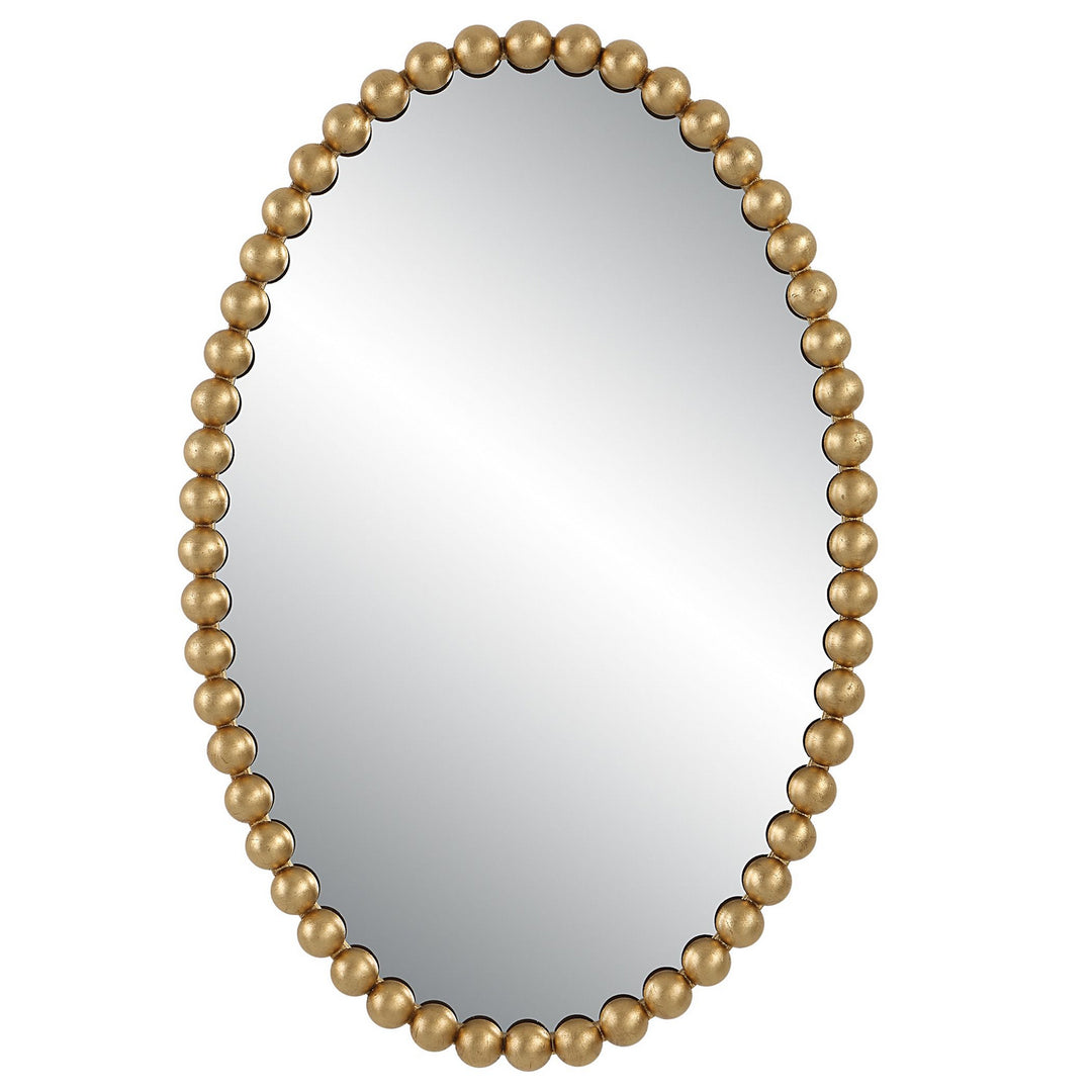 Serna Mirror in Gold Leaf - available from The Lighting Shoppe, trusted by Canadian homeowners