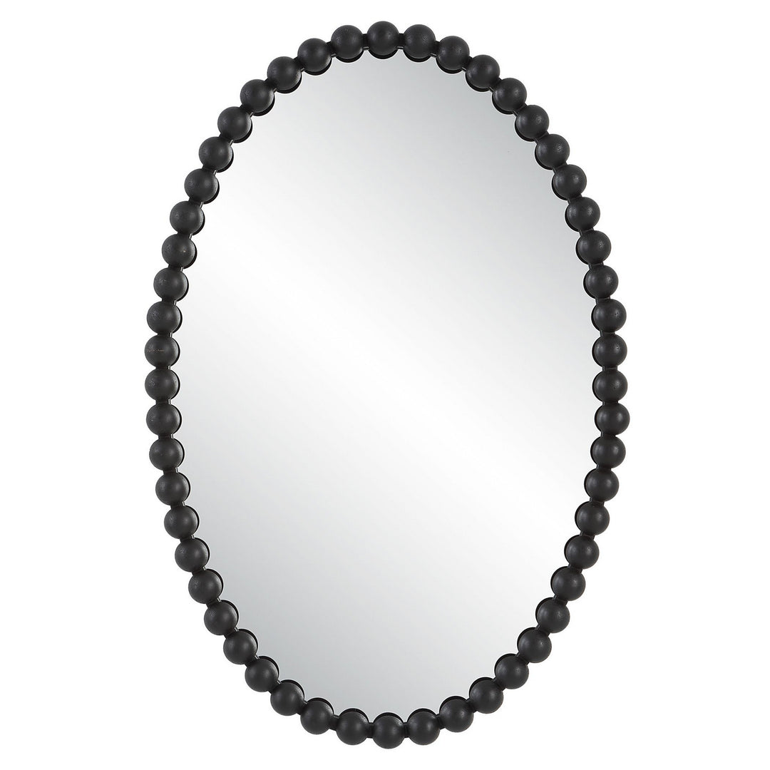 Serna Mirror in Matte Black - available from The Lighting Shoppe, trusted by Canadian homeowners