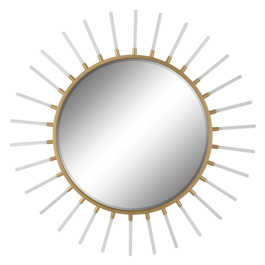 Oracle Mirror in Gold Leaf - available from The Lighting Shoppe, trusted by Canadian homeowners