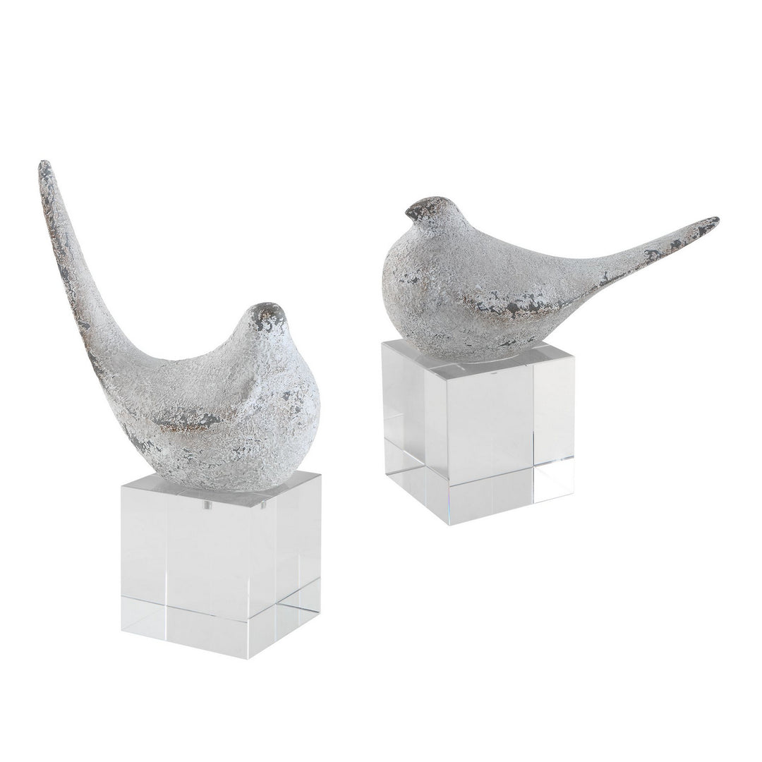 Better Together Sculptures, S/2 in Textured Silver - available from The Lighting Shoppe, trusted by Canadian homeowners