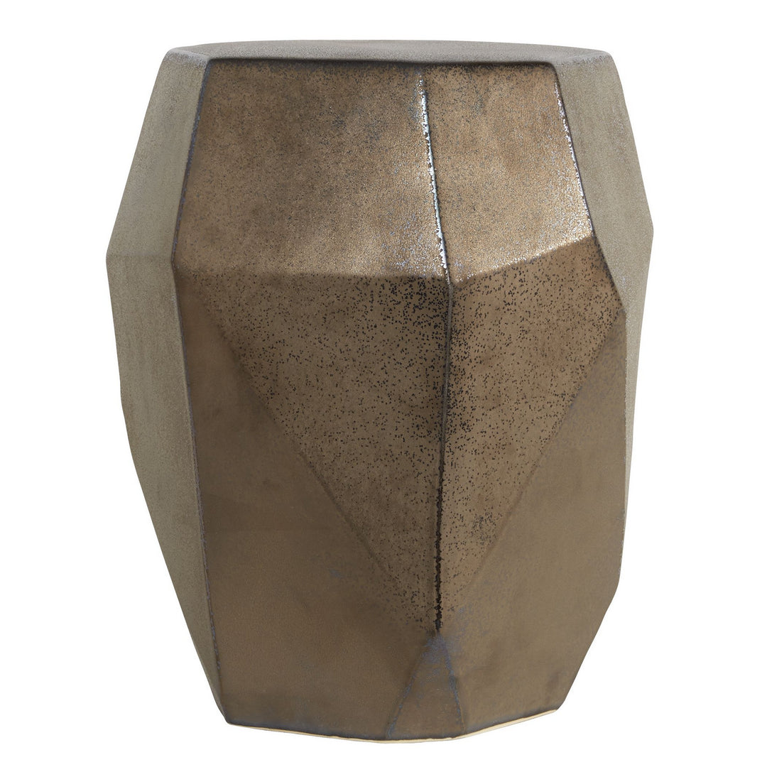 Maquette Garden Stool in Aged Golden Bronze - available from The Lighting Shoppe, trusted by Canadian homeowners