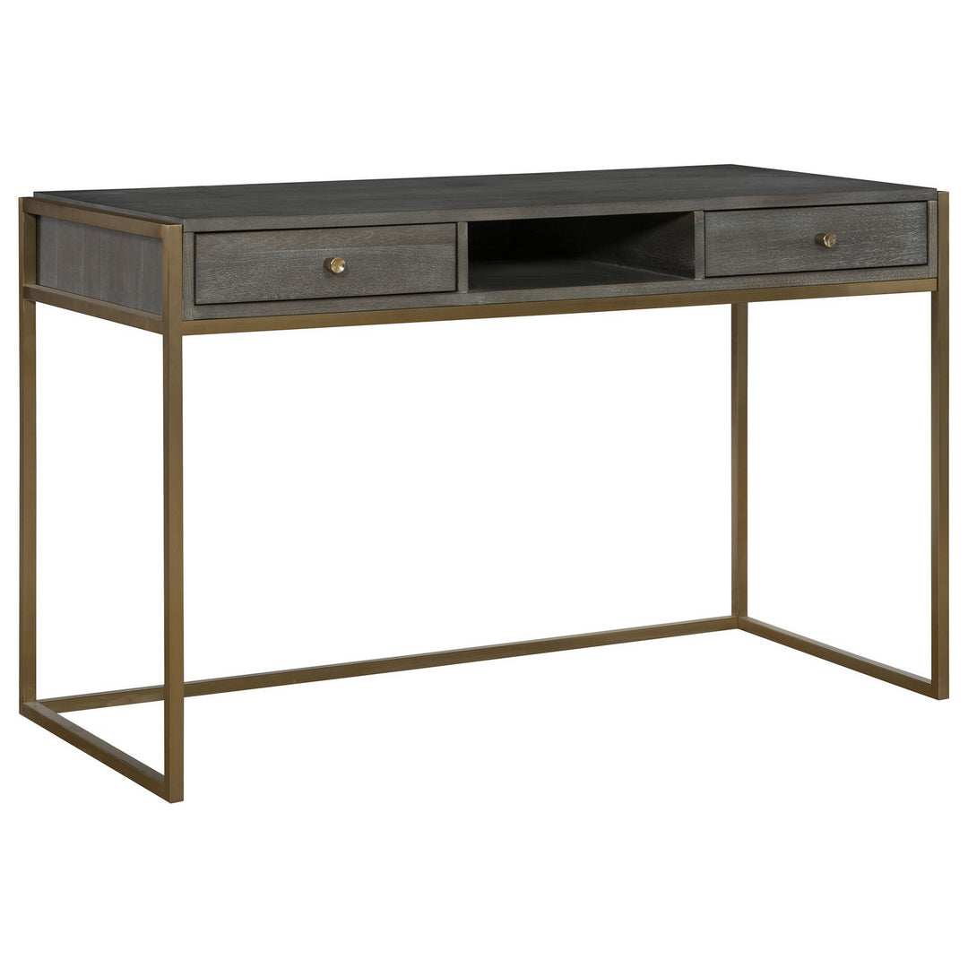 Taja Desk in Stainless Steel - available from The Lighting Shoppe, trusted by Canadian homeowners