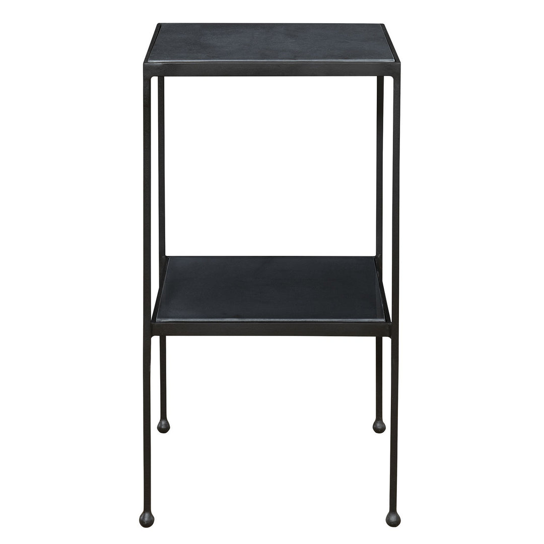 Sherwood Accent Table in Matte Black - available from The Lighting Shoppe, trusted by Canadian homeowners