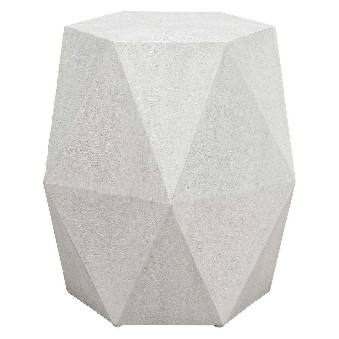 Volker Accent Table in Fresh White - available from The Lighting Shoppe, trusted by Canadian homeowners