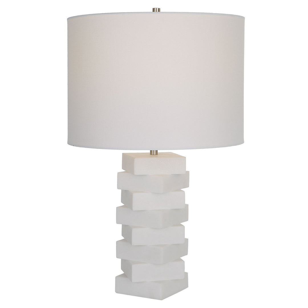 Ascent One Light Table Lamp in Brushed Nickel - available from The Lighting Shoppe, trusted by Canadian homeowners