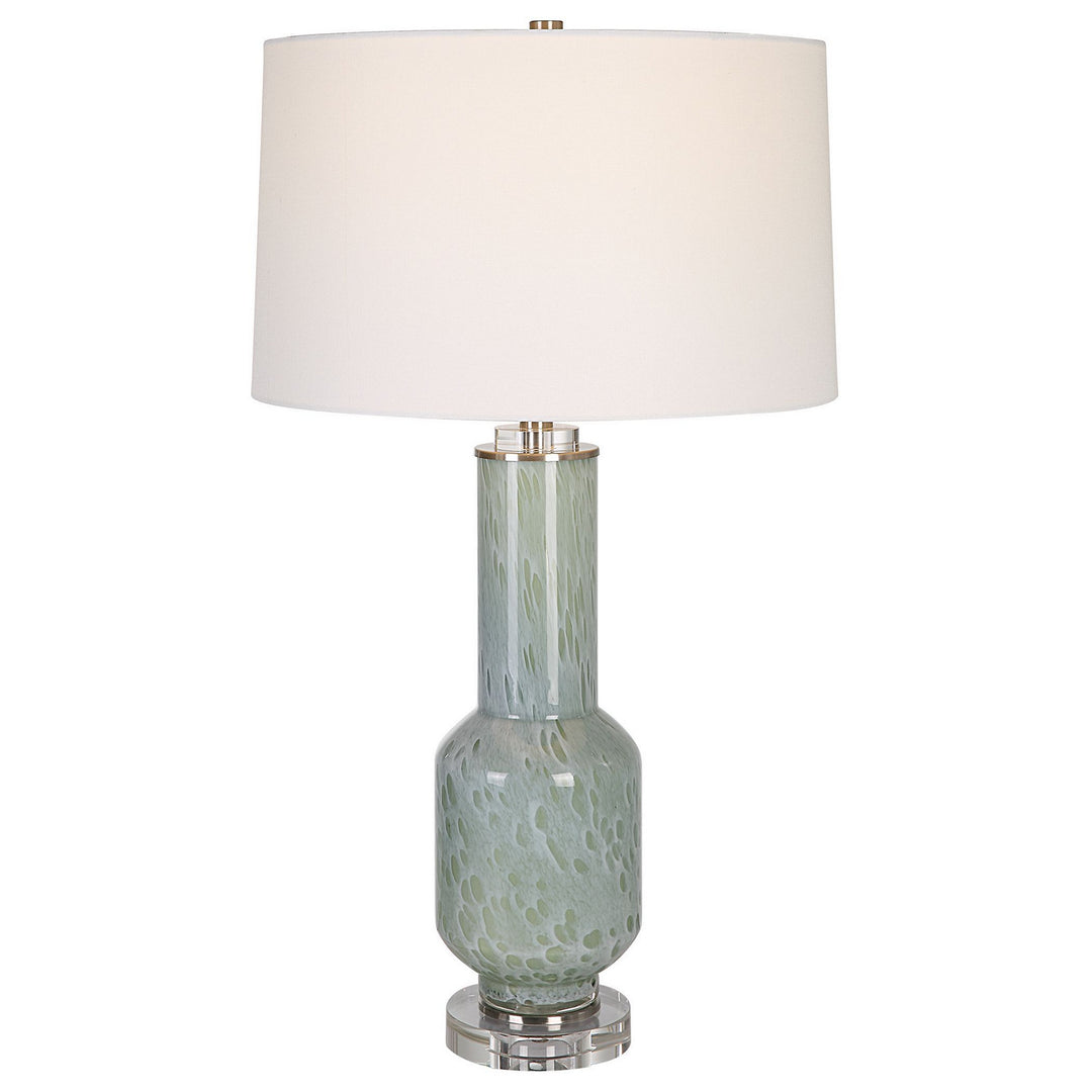 Imperia One Light Table Lamp in Brushed Nickel - available from The Lighting Shoppe, trusted by Canadian homeowners
