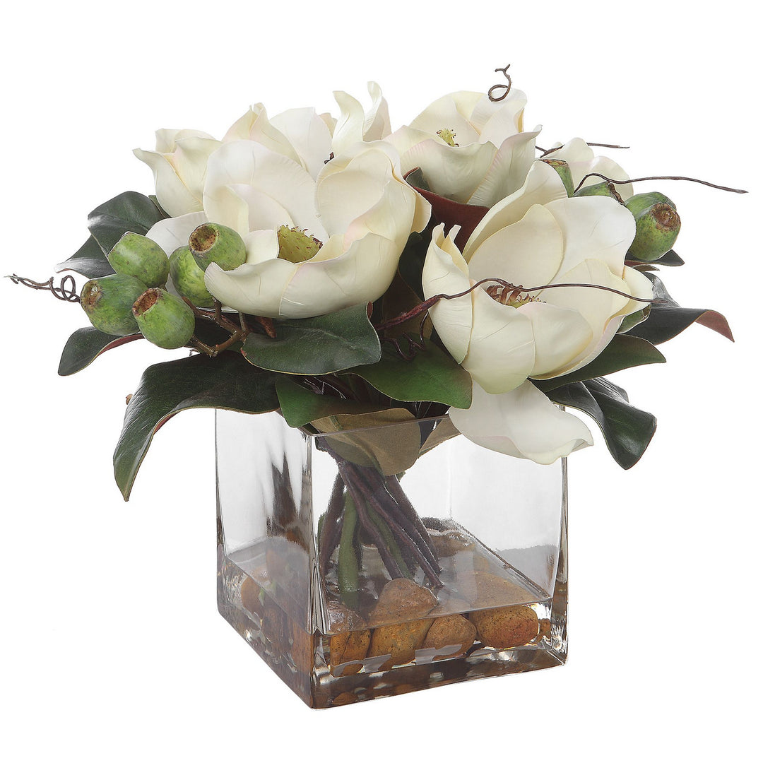 Dobbins Magnolia Artificial Flower in Natural - available from The Lighting Shoppe, trusted by Canadian homeowners