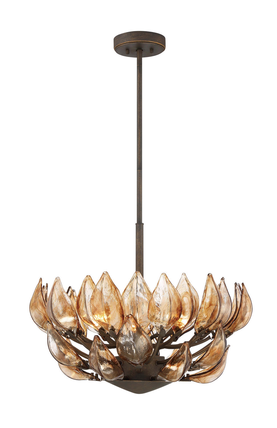 Arboles Six Light Pendant in Heritage Bronze - available from The Lighting Shoppe, trusted by Canadian homeowners