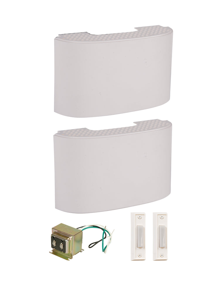 Builder Chime Chime Kit in White - available from The Lighting Shoppe, trusted by Canadian homeowners