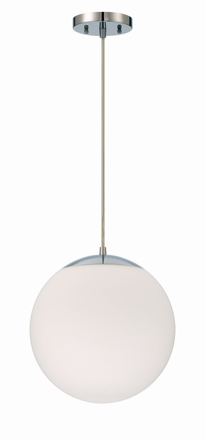 Gaze One Light Pendant in Chrome - available from The Lighting Shoppe, trusted by Canadian homeowners