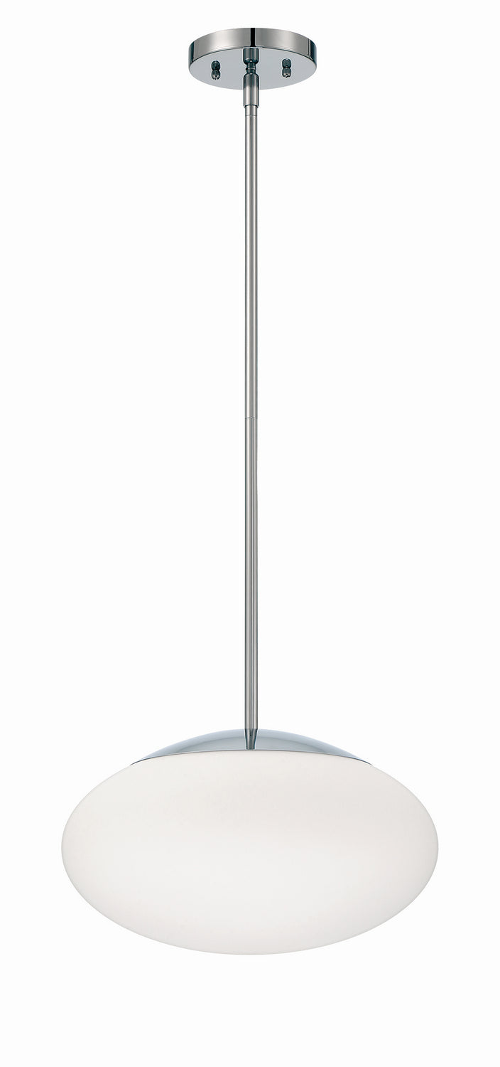 Gaze One Light Pendant in Chrome - available from The Lighting Shoppe, trusted by Canadian homeowners
