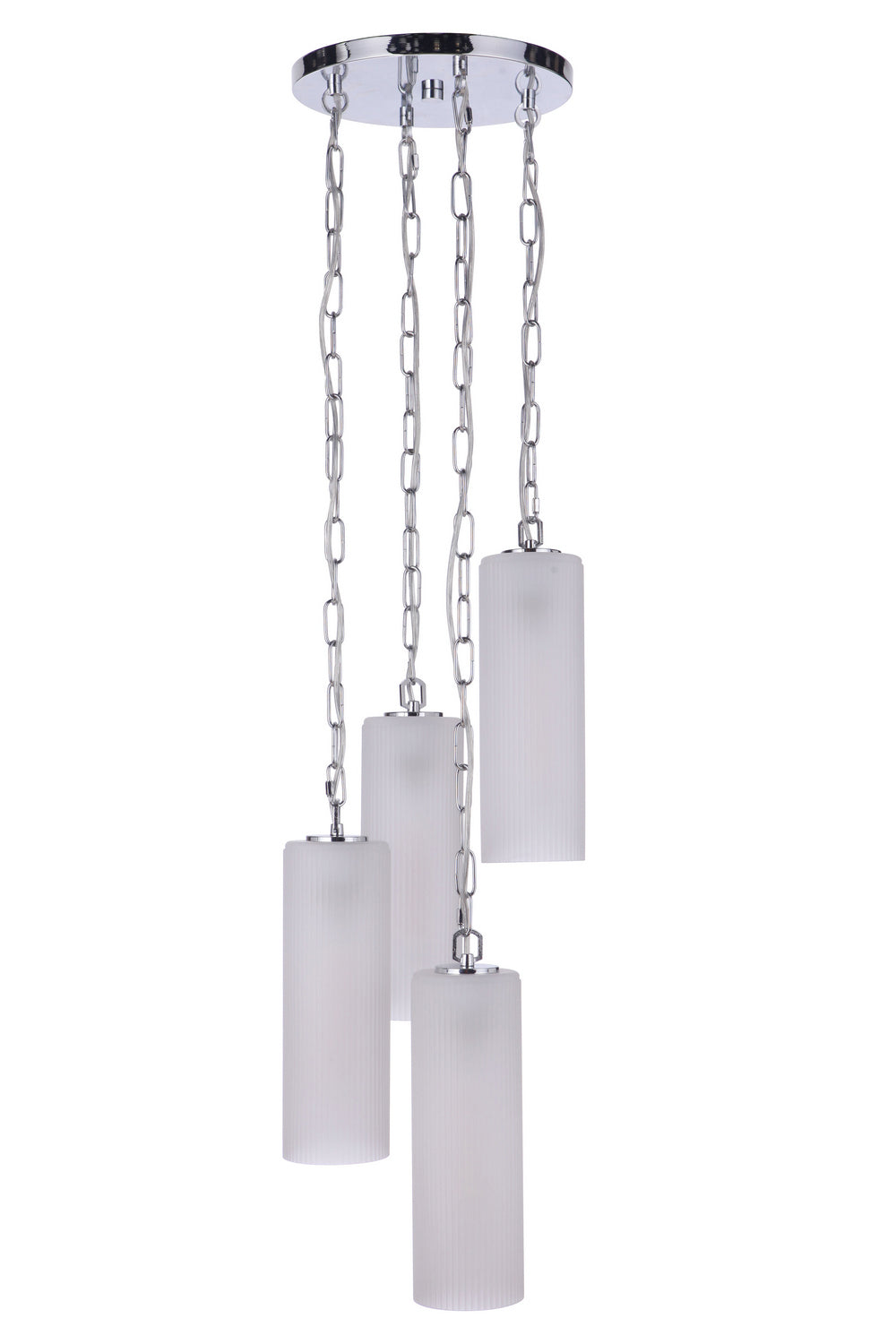 Myos Four Light Pendant in Chrome - available from The Lighting Shoppe, trusted by Canadian homeowners