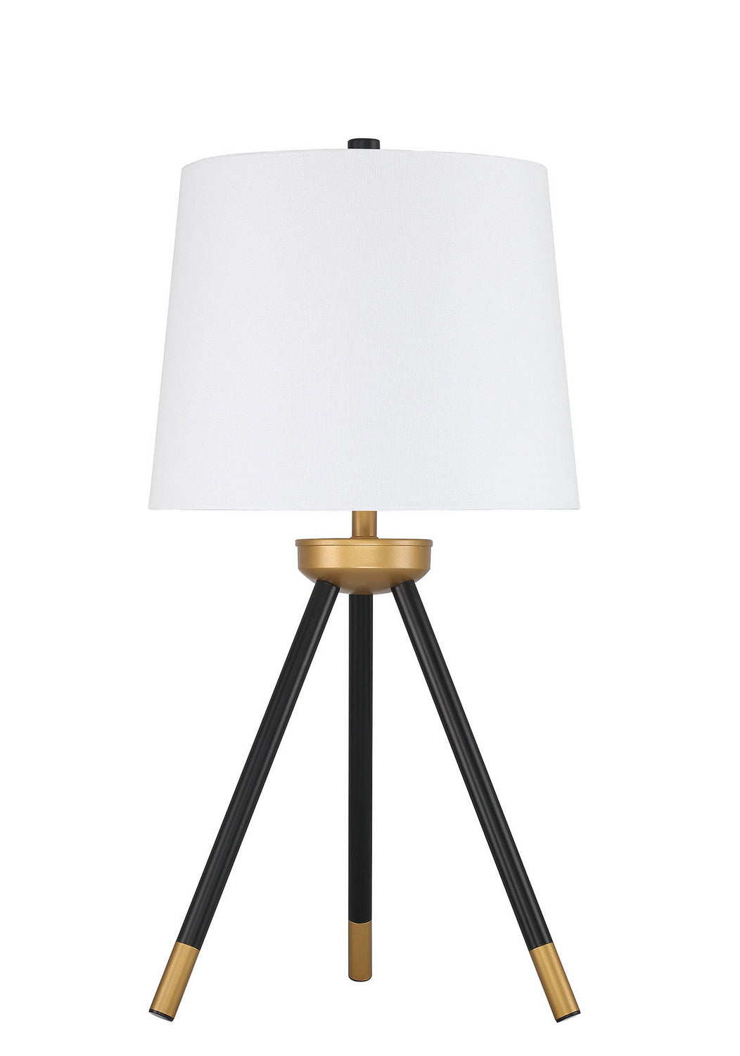 Table Lamp One Light Table Lamp in Painted Black/Painted Gold - available from The Lighting Shoppe, trusted by Canadian homeowners