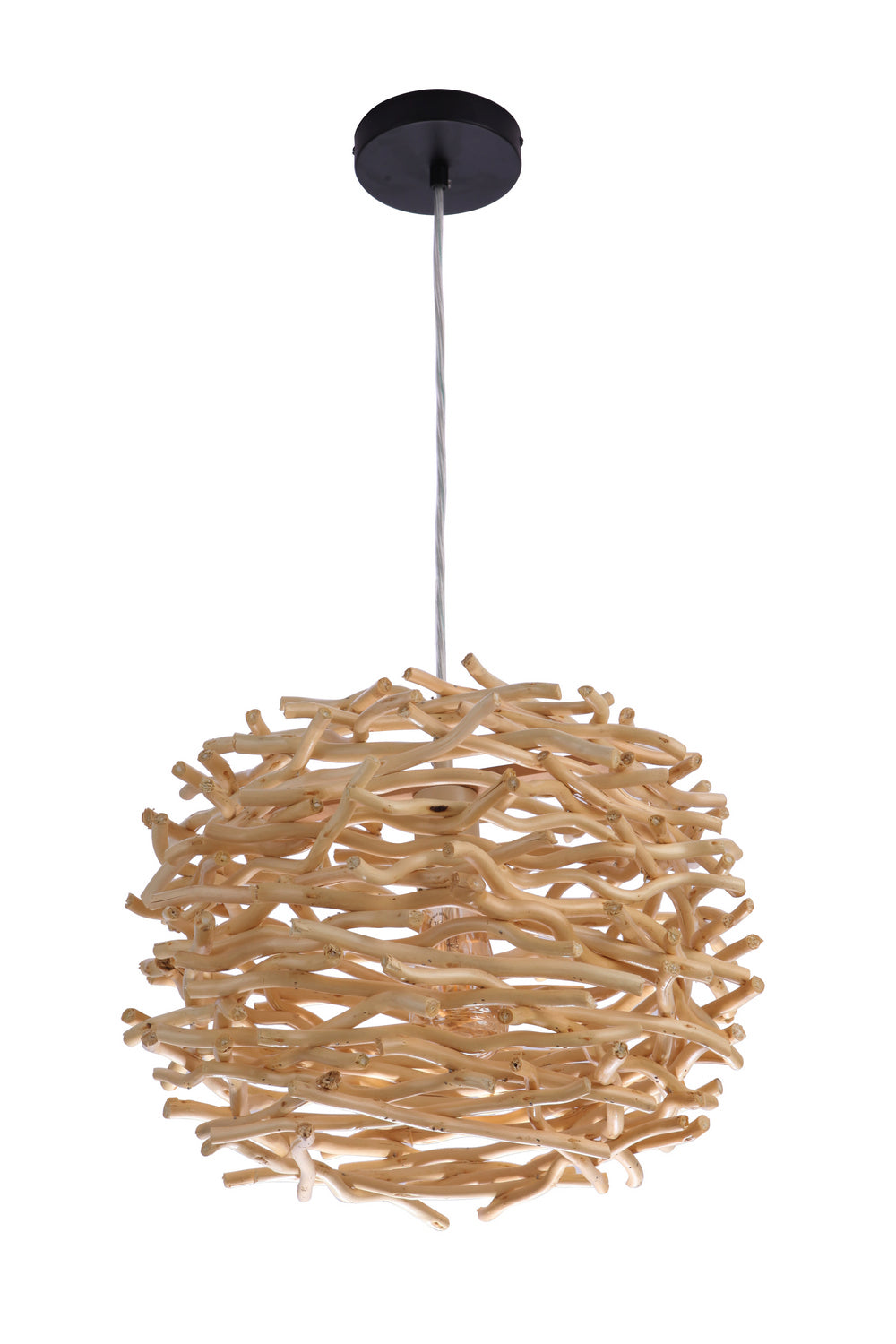 Pendant One Light Pendant in Natural - available from The Lighting Shoppe, trusted by Canadian homeowners