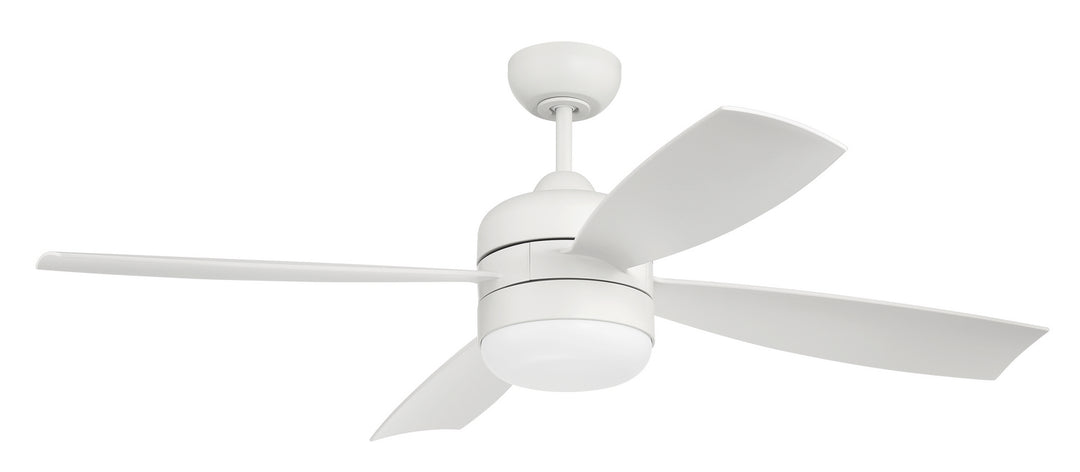 Sebastion 52"Ceiling Fan in White - available from The Lighting Shoppe, trusted by Canadian homeowners