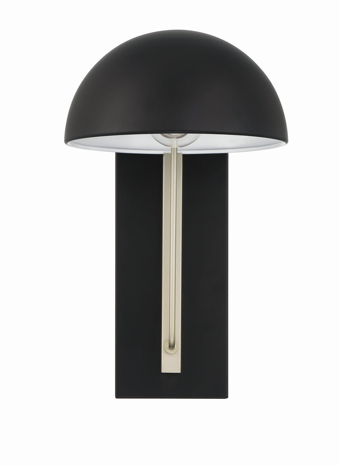 Kahn One Light Outdoor Wall Mount in Midnight/Satin Aluminum - available from The Lighting Shoppe, trusted by Canadian homeowners