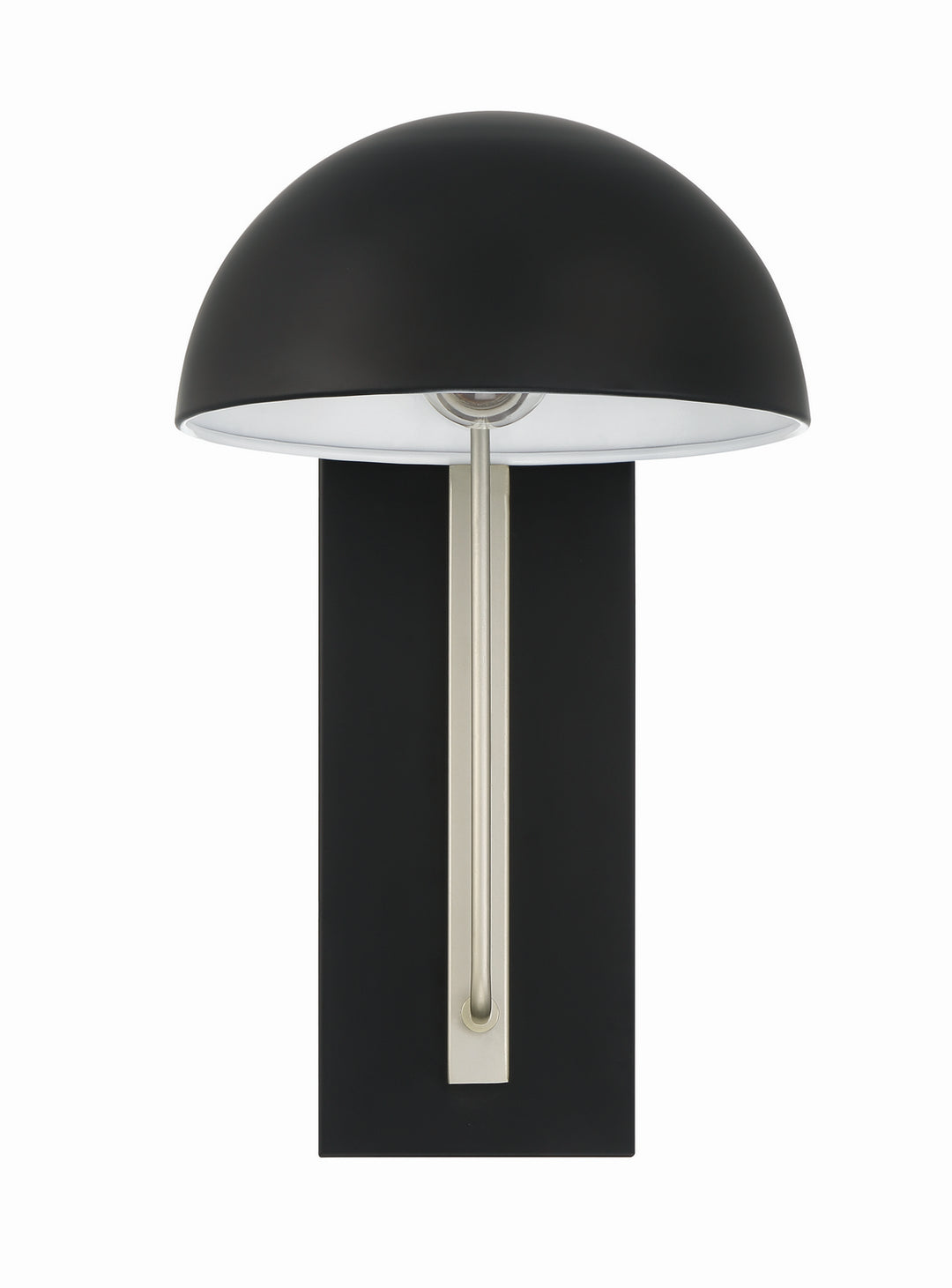 Kahn One Light Outdoor Wall Mount in Midnight/Satin Aluminum - available from The Lighting Shoppe, trusted by Canadian homeowners