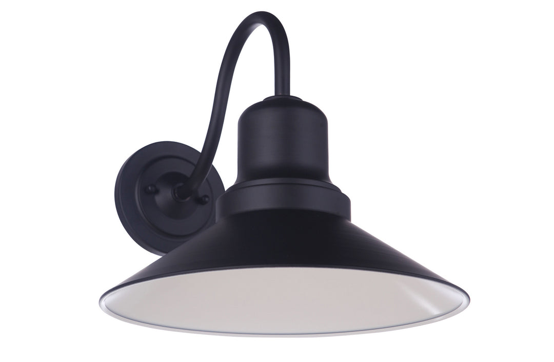 Singleton One Light Outdoor Wall Lantern in Midnight - available from The Lighting Shoppe, trusted by Canadian homeowners