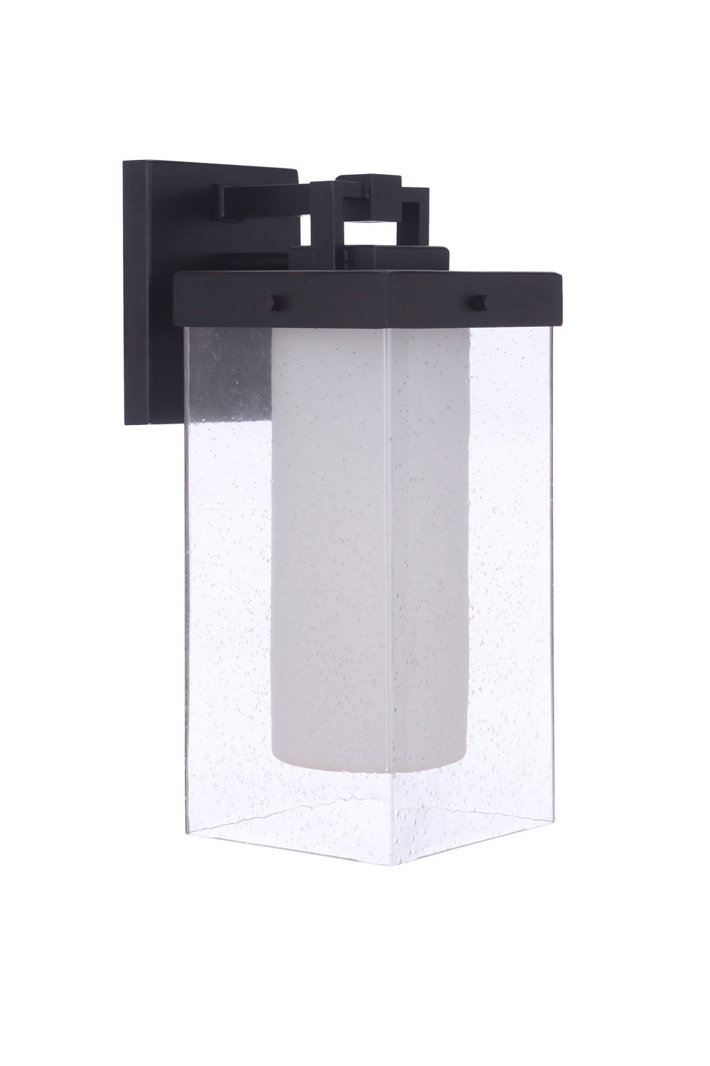 Hayner One Light Outdoor Wall Mount in Midnight - available from The Lighting Shoppe, trusted by Canadian homeowners