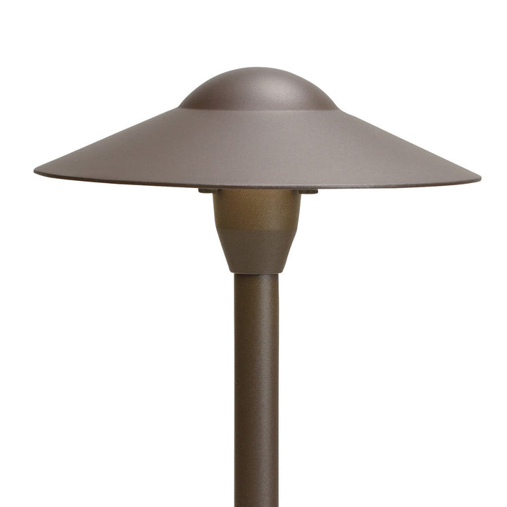 Kichler Canada - 15310AZT - One Light Path & Spread - Textured Architectural Bronze
