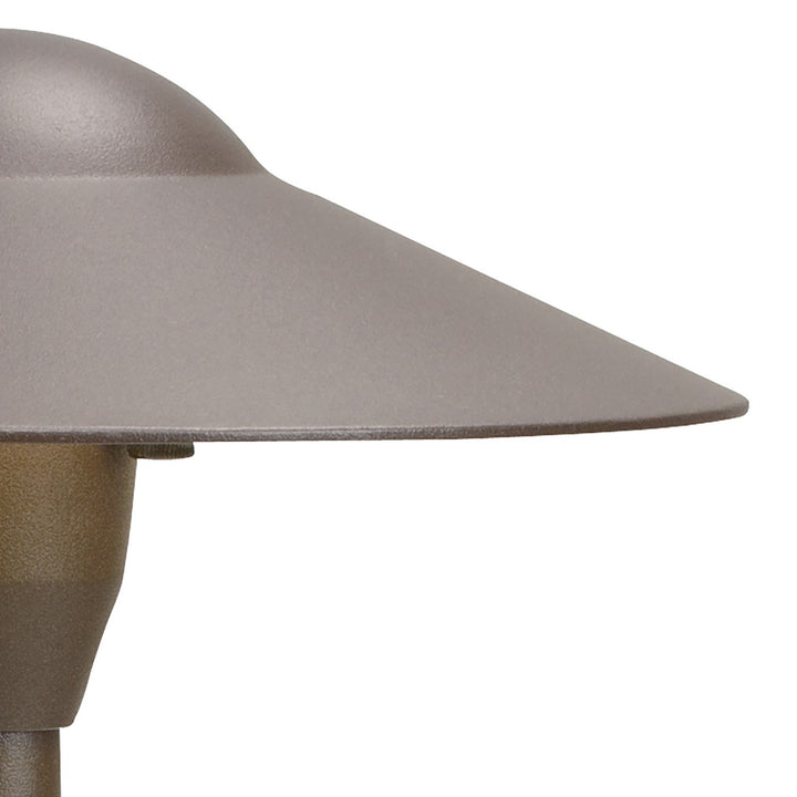 Kichler Canada - 15310AZT - One Light Path & Spread - Textured Architectural Bronze