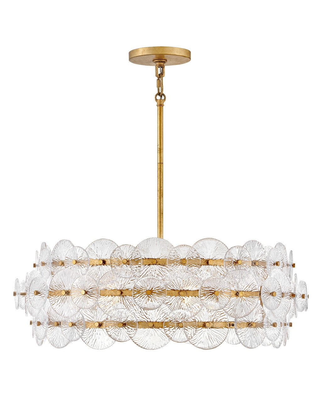 Rene LED Pendant in Distressed Brass - available from The Lighting Shoppe, trusted by Canadian homeowners