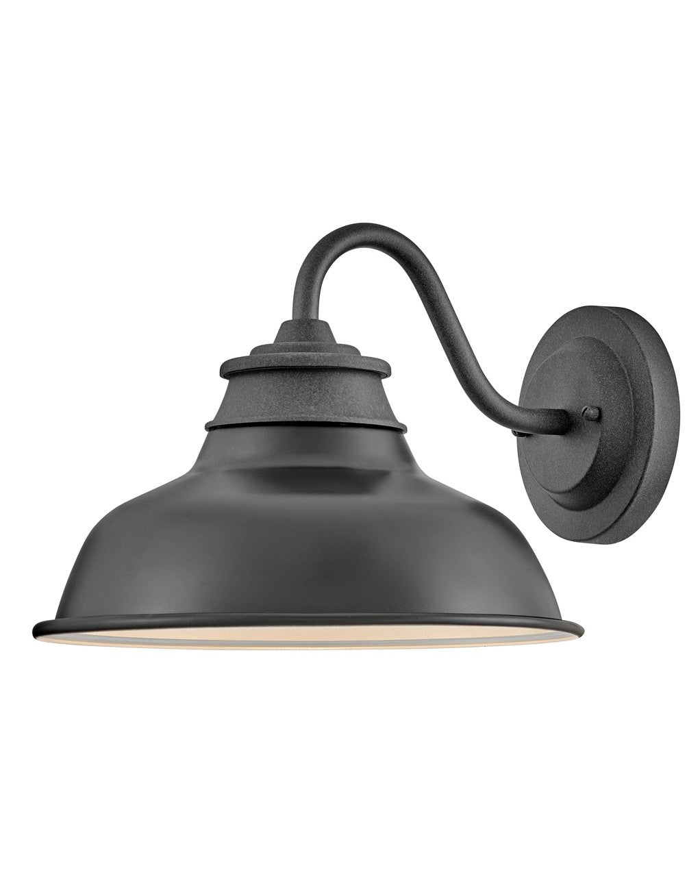 Wallace LED Barn Light in Aged Zinc - available from The Lighting Shoppe, trusted by Canadian homeowners