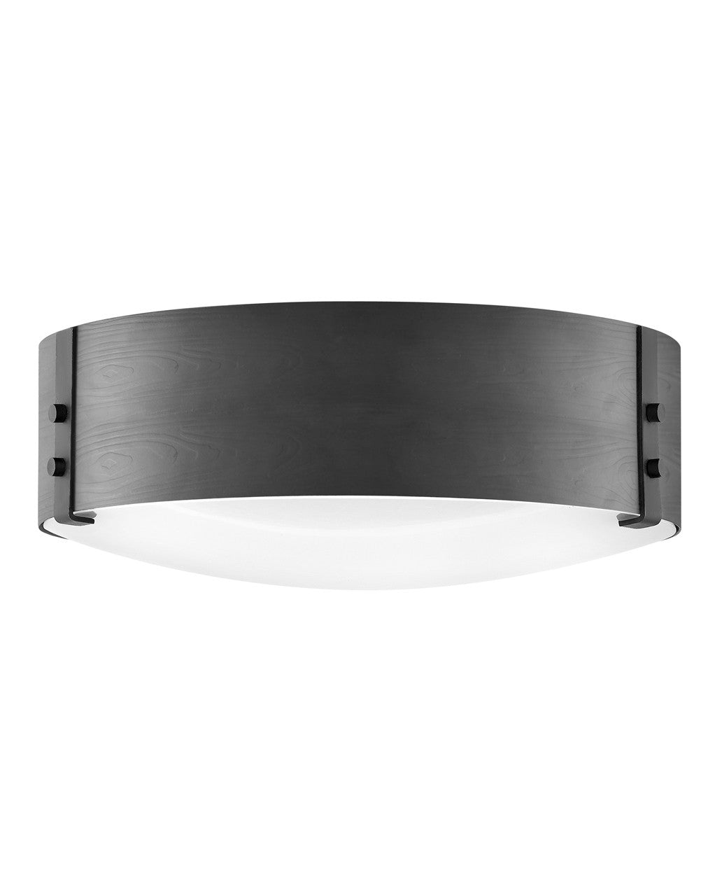 Sawyer LED Flush Mount in Black - available from The Lighting Shoppe, trusted by Canadian homeowners