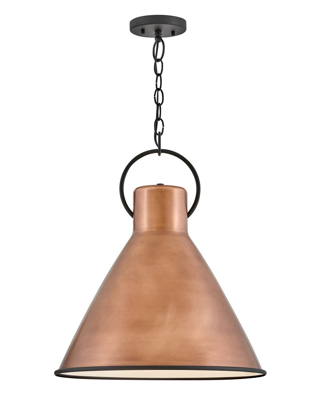 Winnie LED Pendant in Antique Copper - available from The Lighting Shoppe, trusted by Canadian homeowners