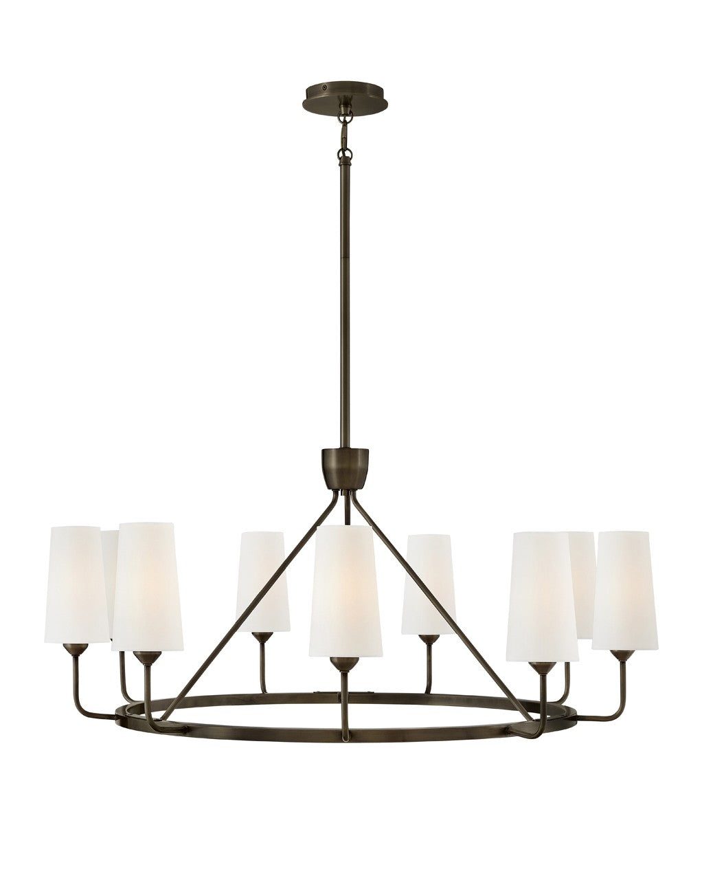 Hinkley Canada - 45009BX - LED Chandelier - Lewis - Black Oxide