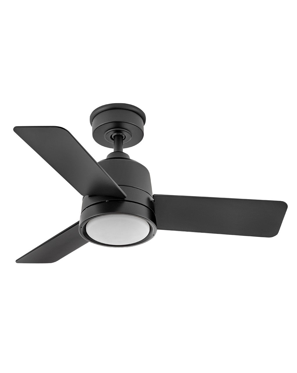 Chet 36"Ceiling Fan in Matte Black - available from The Lighting Shoppe, trusted by Canadian homeowners