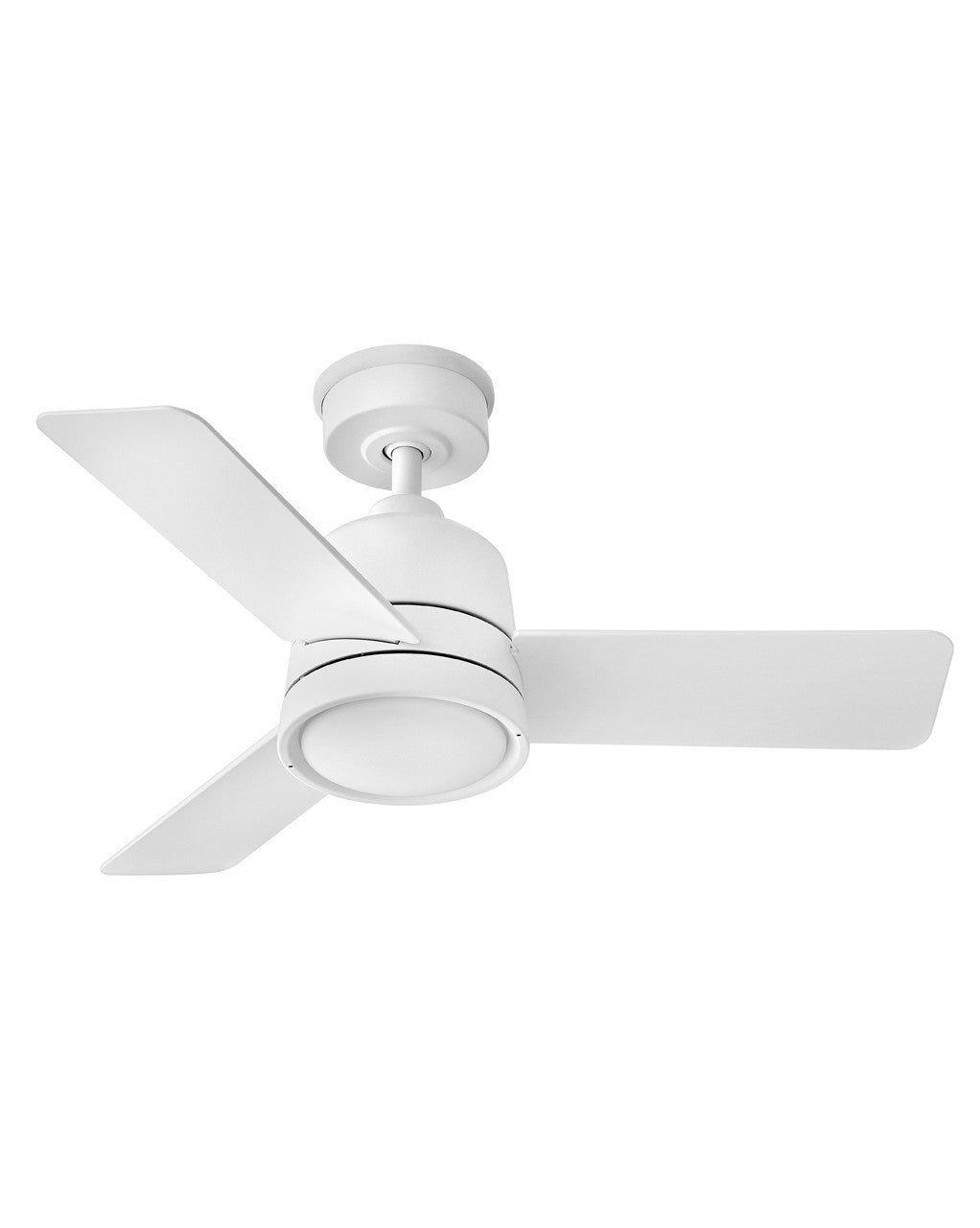 Chet 36"Ceiling Fan in Matte White - available from The Lighting Shoppe, trusted by Canadian homeowners