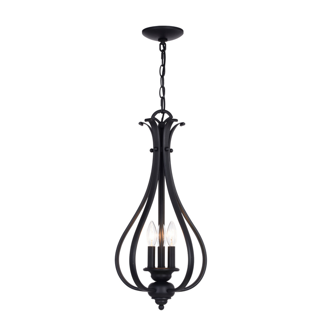 Monrovia Three Light Pendant in Oil Rubbed Bronze