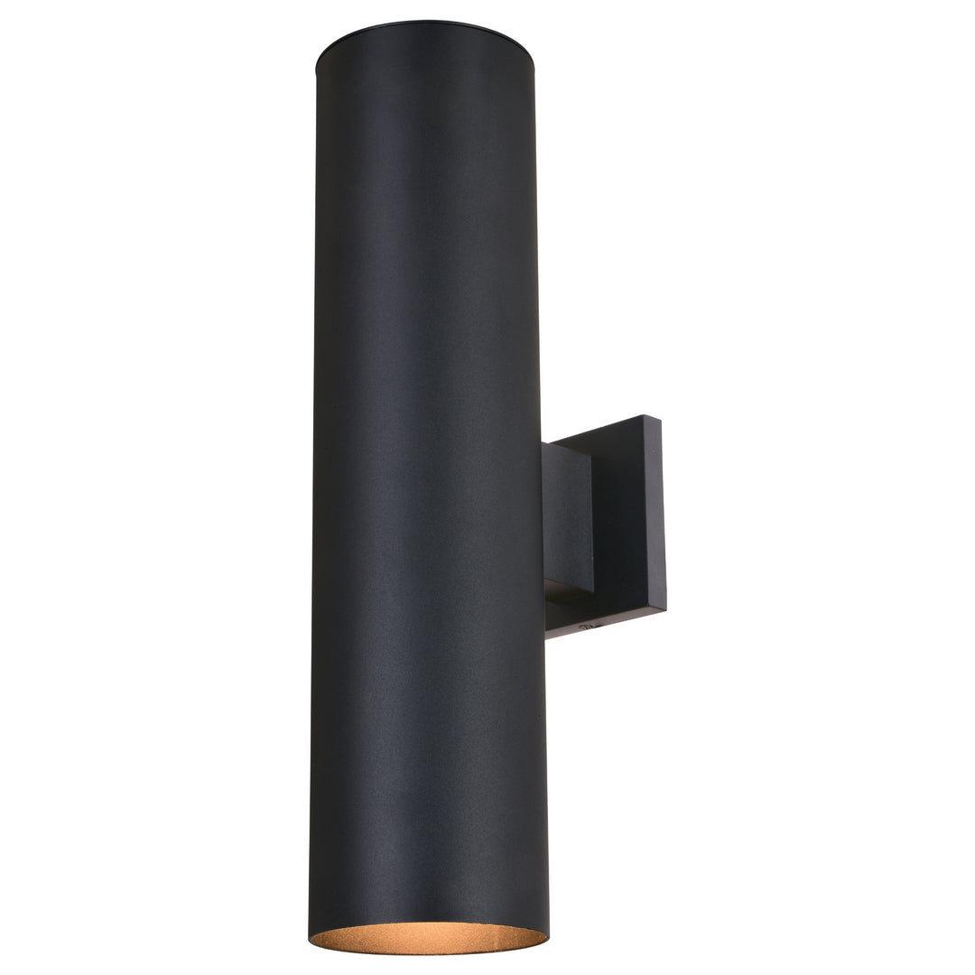 Chiasso Two Light Outdoor Wall Mount in Textured Black