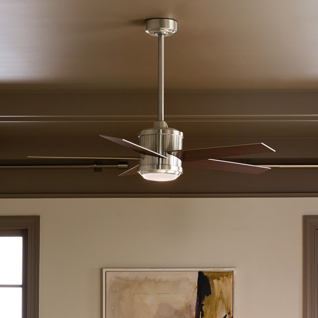 Kichler Canada - 300048BSS - 48"Ceiling Fan - Brahm - Brushed Stainless Steel