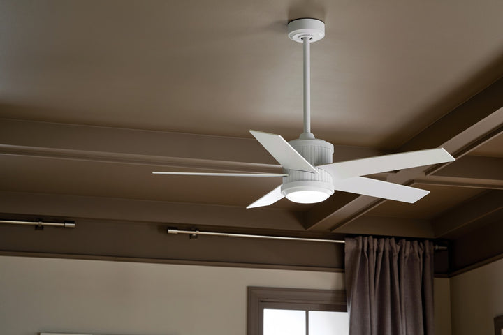 Kichler Canada - 300048MWH - 48"Ceiling Fan - Brahm - Matte White