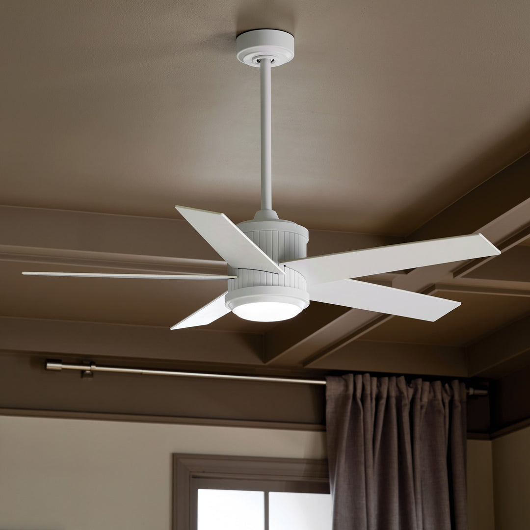Kichler Canada - 300048MWH - 48"Ceiling Fan - Brahm - Matte White