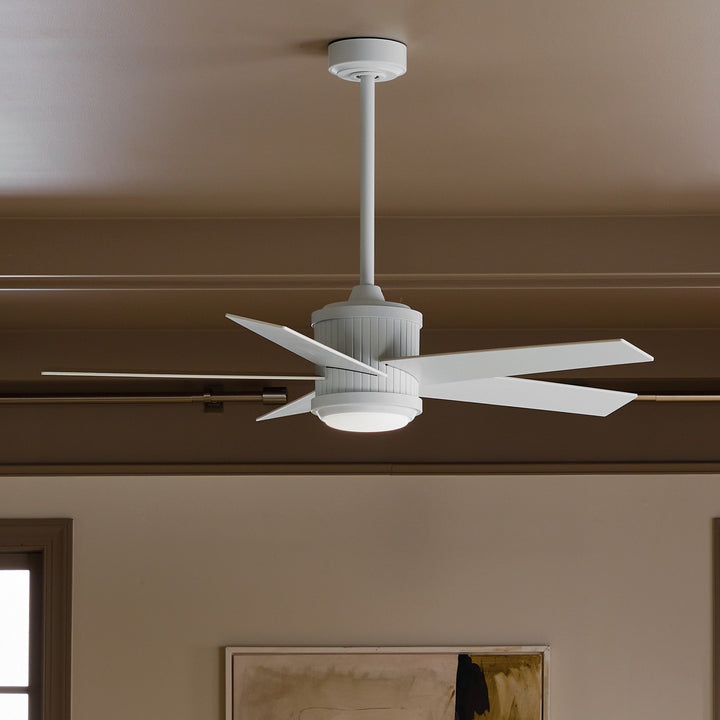 Kichler Canada - 300048MWH - 48"Ceiling Fan - Brahm - Matte White