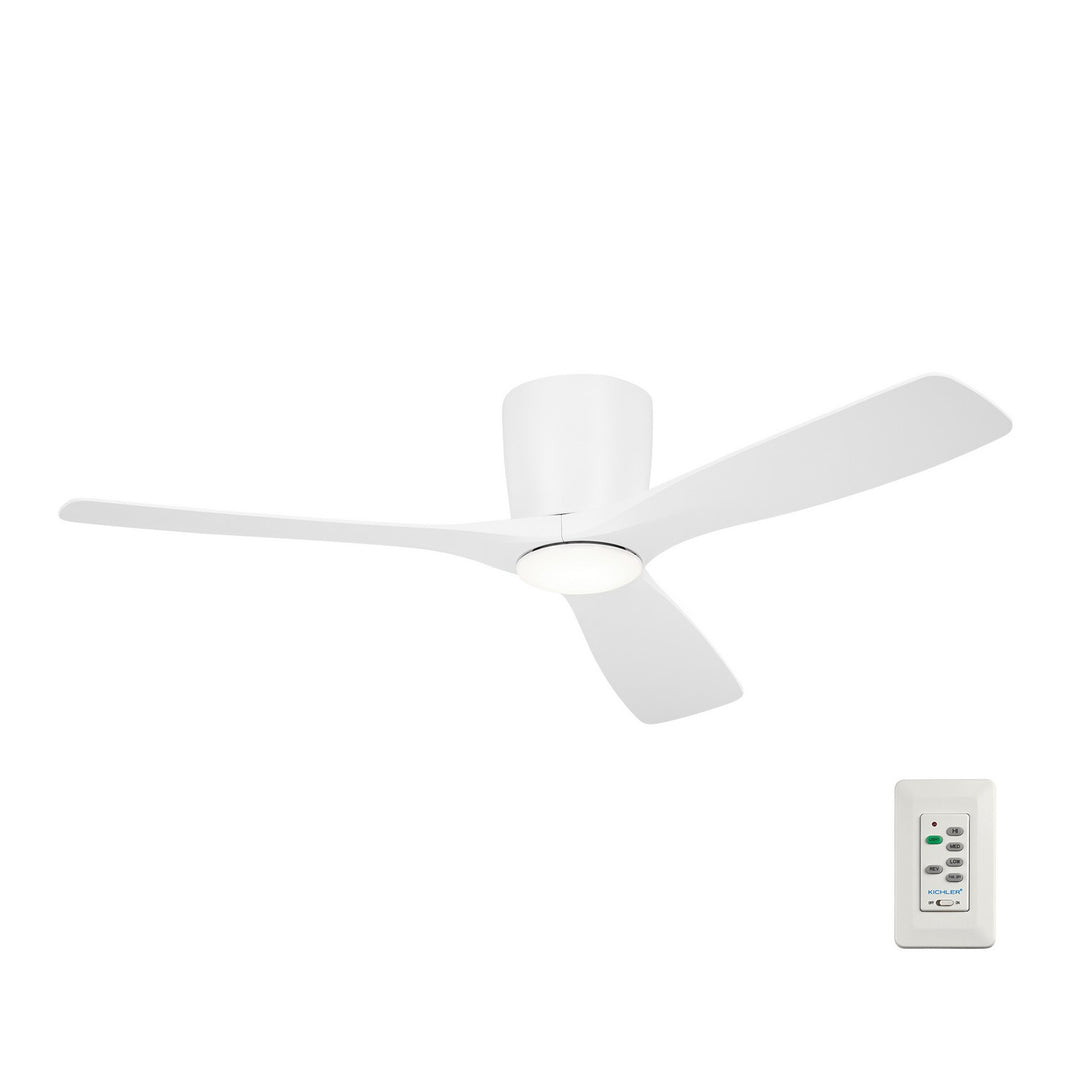 Kichler Canada - 300154MWH - 54" Ceiling Fan - Volos - Matte White