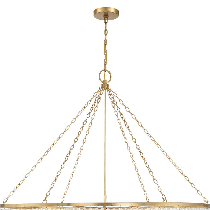 Crystorama - 618-GA - 24 Light Chandelier - Rylee - Antique Gold