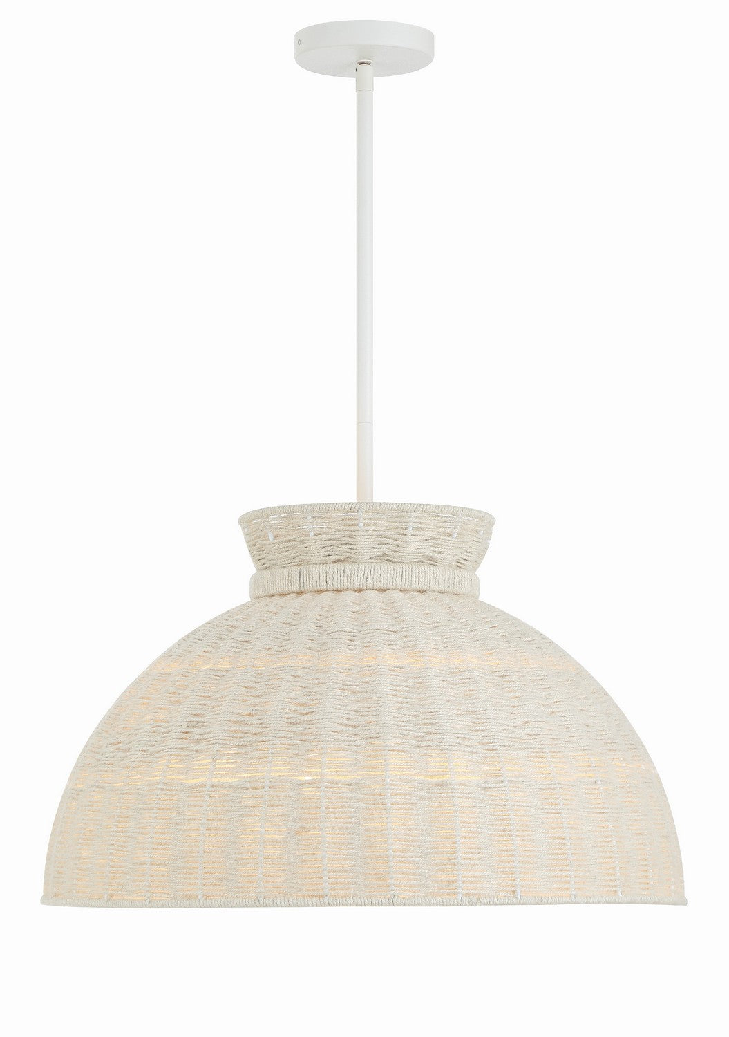 Reese Four Light Pendant in Matte White - available from The Lighting Shoppe, trusted by Canadian homeowners