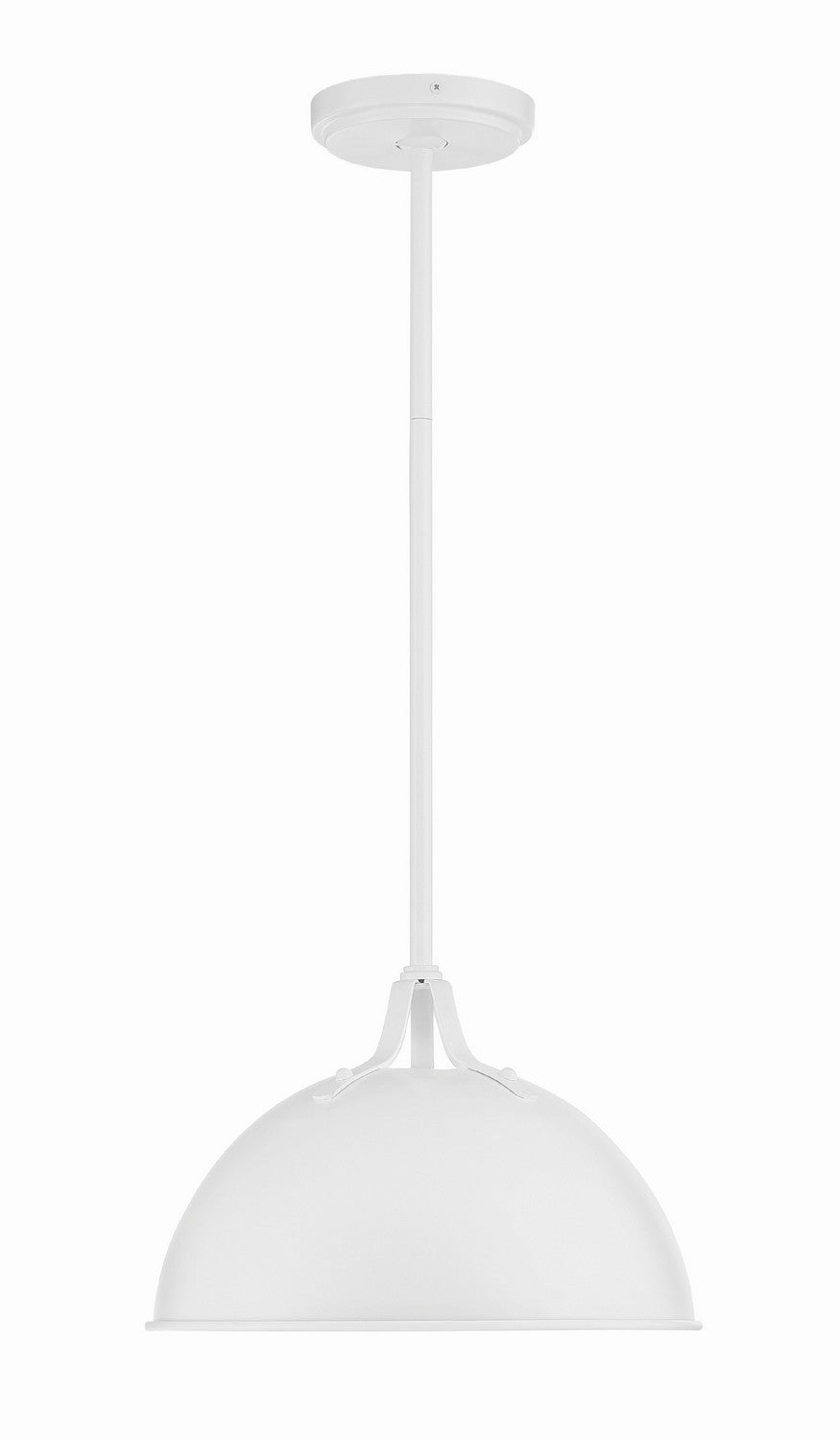 Soto One Light Pendant in White - available from The Lighting Shoppe, trusted by Canadian homeowners
