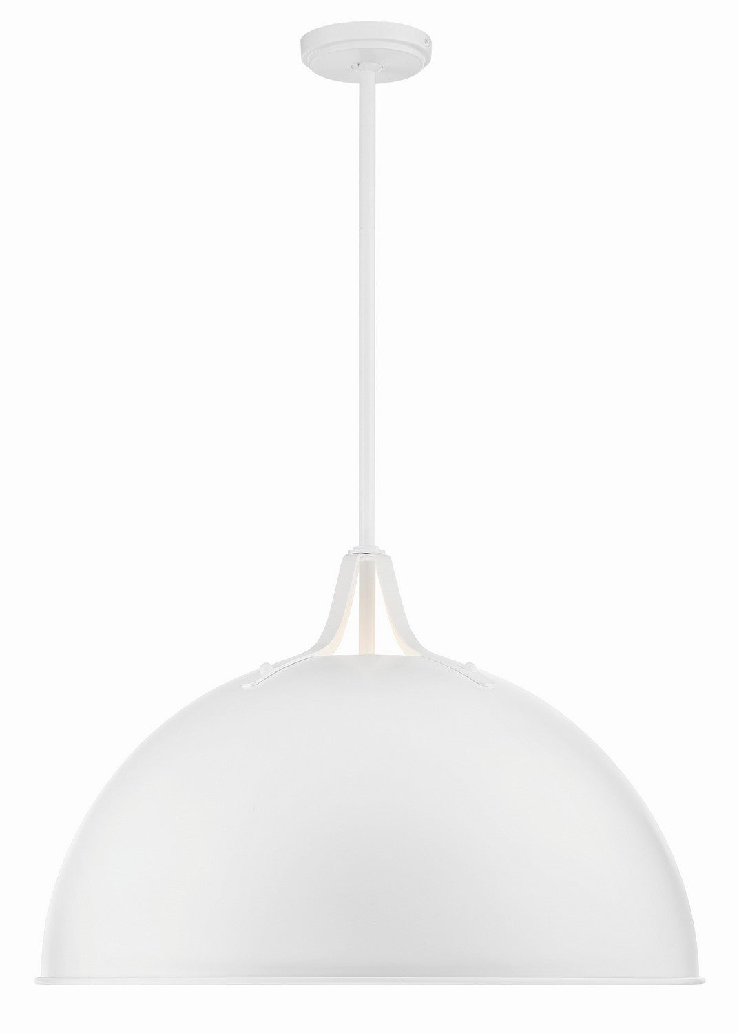 Soto Three Light Pendant in White - available from The Lighting Shoppe, trusted by Canadian homeowners