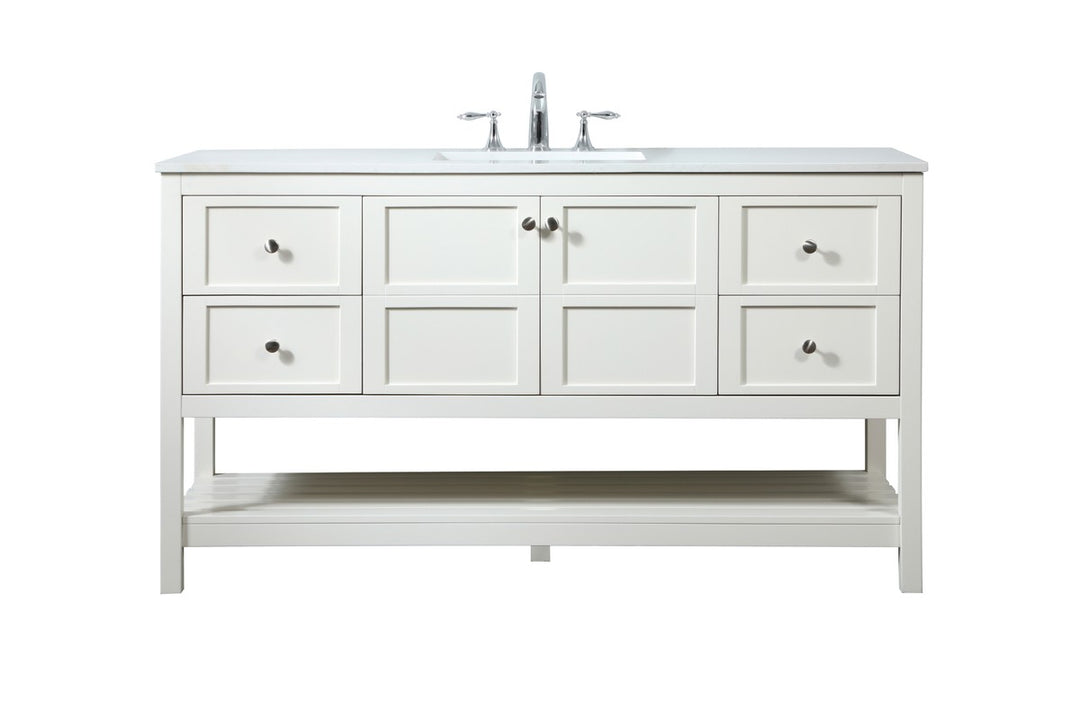 Elegant Lighting - VF16460WH - Vanity Sink Set - Theo - white