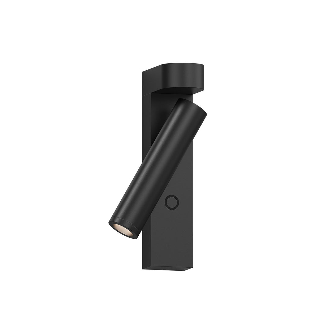 Haim LED Wall Lamp in Textured Black - available from The Lighting Shoppe, trusted by Canadian homeowners